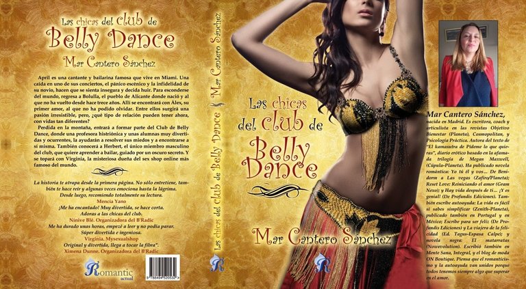Las chicas del club de Belly Dance, carátula 2, Mar Cantero Sánchez, www.marcanterosanchez.com
